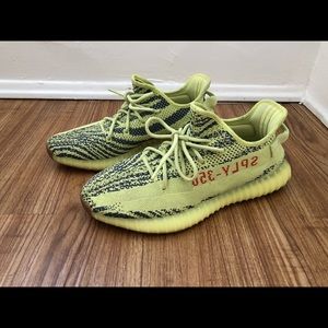 Yellow Yeezys Boost
